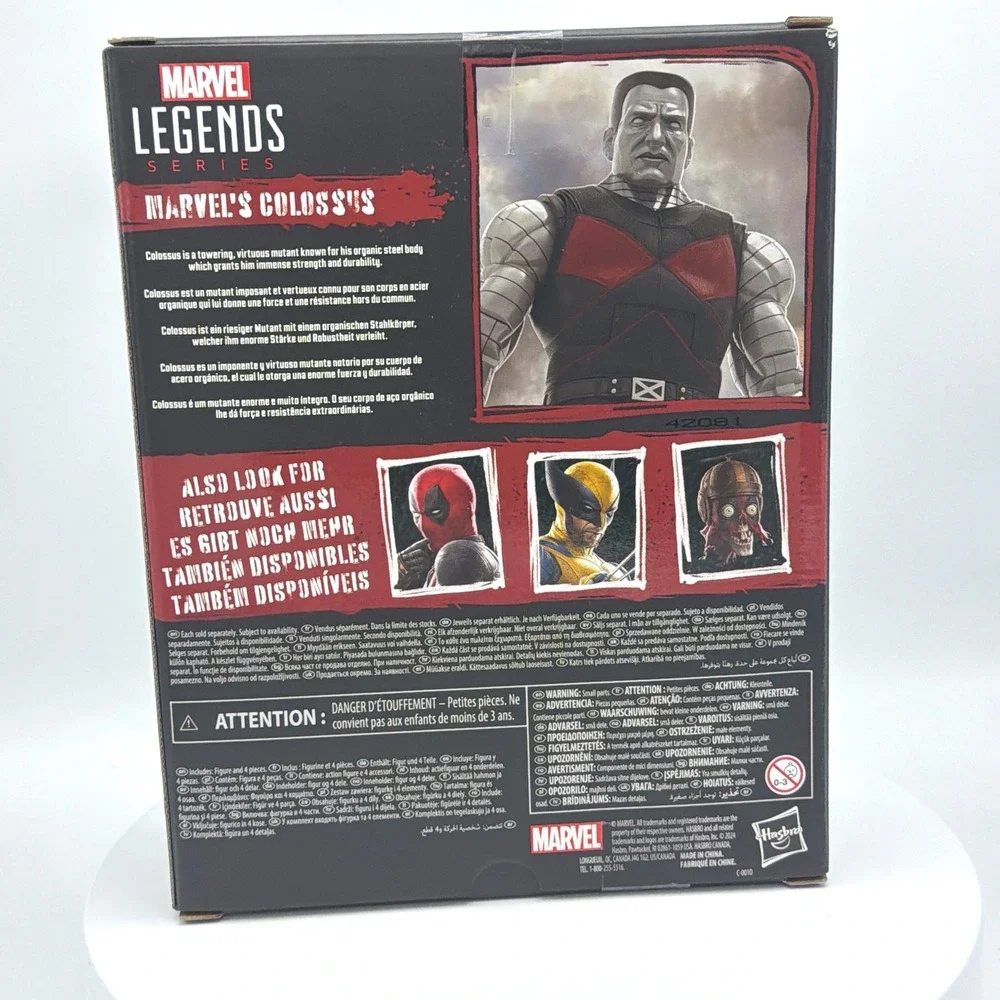 Hasbro Marvel Legends Colossus Deadpool Legacy Collection Action Figure F9812